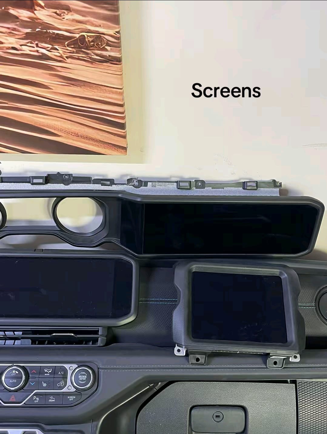 WhatsApp Image 2025-12-05 at 8.30.23 PM The image displays a car dashboard with a new accessory - Image 1