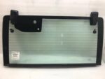 A heated rear tailgate window glass for a 2007-2010 Jeep Wrangler hardtop.