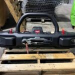 Warn VR EVO 10 electric winch and an ARB Stubby bumper assembly for jeep wrangler/gladiator modes.