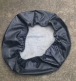 Mopar Genuine Jeep Wrangler spare tire cover with a compass design. - Image 2